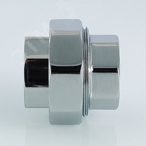 Муфта разъемная хромированная 3/4' ВВ - фото 4