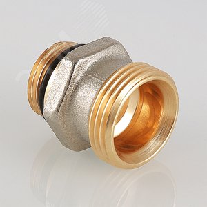 Ниппель для коллекторного блока 586 под расходомер 1/2'х евроконус нар-нар - фото 5