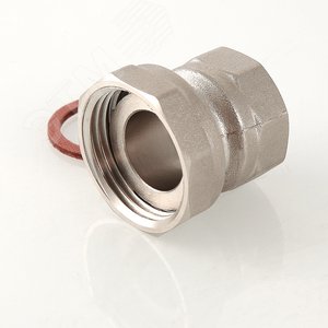 Полусгон прямой 3/4'x3/4' НР с накидной гайкой - фото 3