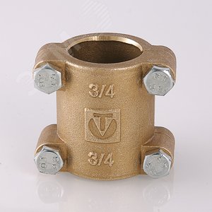 Хомут ремонтный для стальных труб Ду15 - фото 2