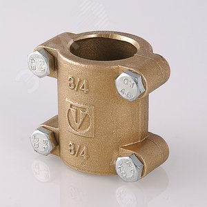 Хомут ремонтный для стальных труб Ду15 - фото 3