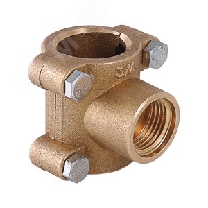 Изображение товара Обойма-тройник ремонтная 3/4'x1/2'x3/4' ВР (шт)