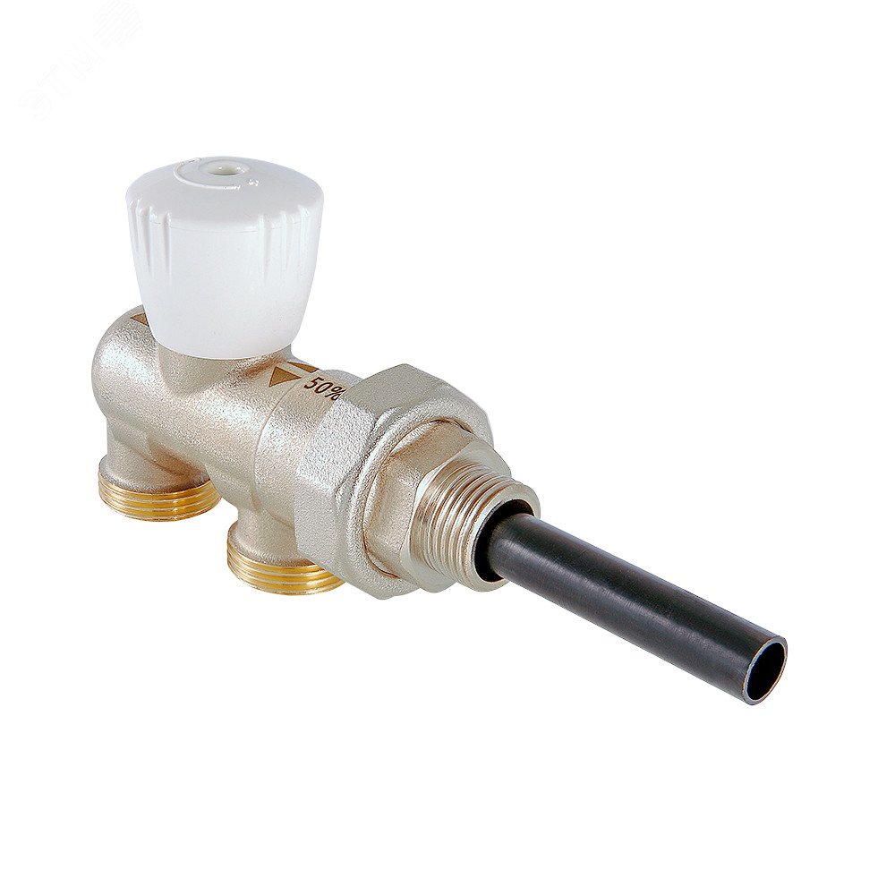 Изображение товара Узел инжекторный 1/2'x50% для подключения радиатора угловой (шт)