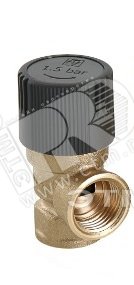 Изображение товара Клапан предохранительный 1/2'x1.5 бара (шт)