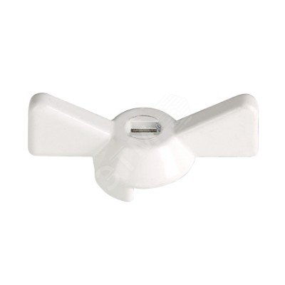 Ручка -бабочка для крана 1/2' - 3/4' белая