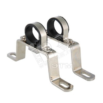 Кронштейн для коллекторов высокий нержавеющая сталь 1' (2шт)