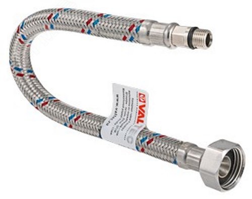 Изображение товара Гибкая подводка VALTEC для смесителя М10x18 80 см