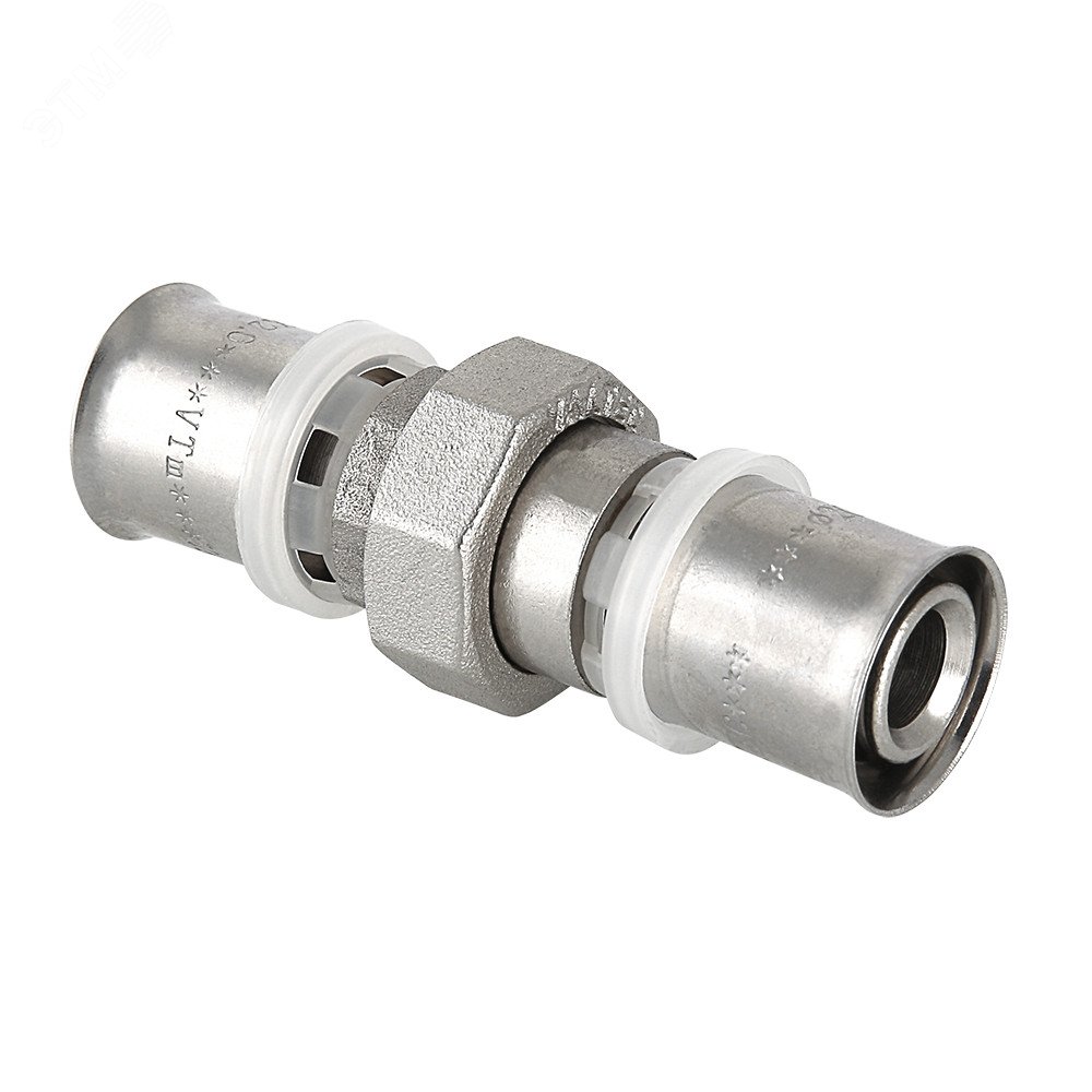 Изображение товара Соединитель пресс 20 разъемный прямой для металлопластиковых труб