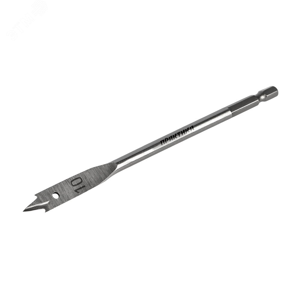 Изображение товара Сверло по дереву Практика 10x152 мм, перовое, для древесины и материалов на её основе