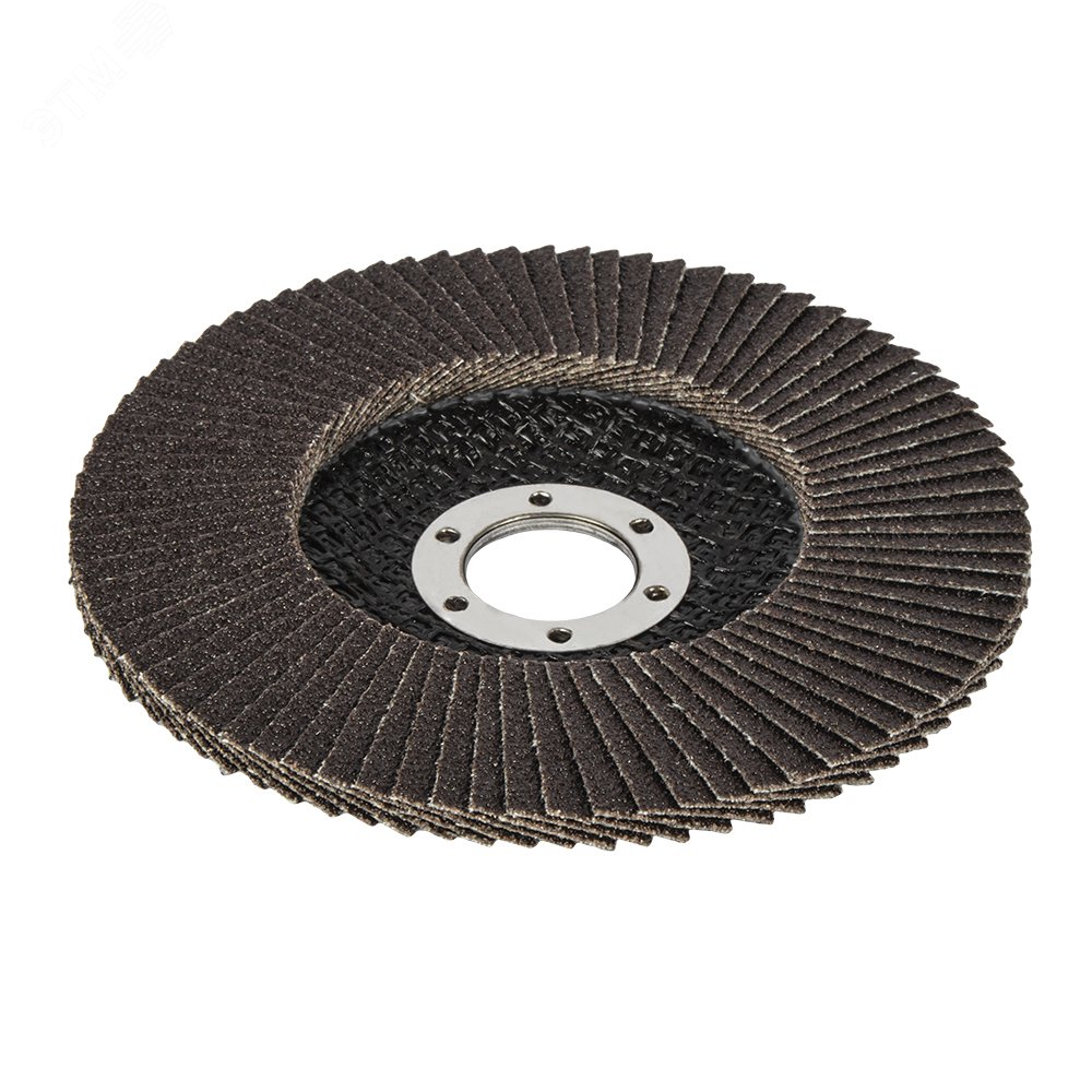 Изображение товара Круг лепестковый шлифовальный 125 мм серия Профи для дерева металла пластика