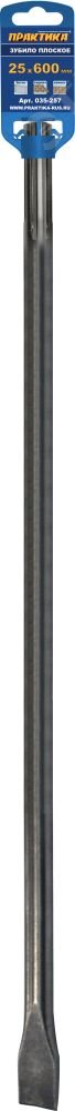 Изображение товара Зубило SDS-MAX плоское 25 х 600 мм для перфоратора Практика