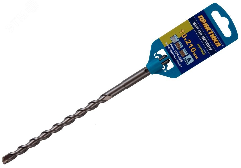 Изображение товара Бур SDS-plus 10 х 150-210 мм для бетона и камня