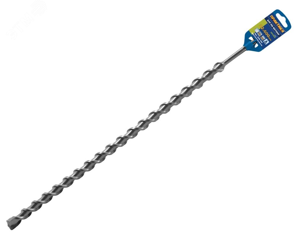Изображение товара Бур SDS-plus 22х550 мм серия Профи по бетону и камню высокая надежность