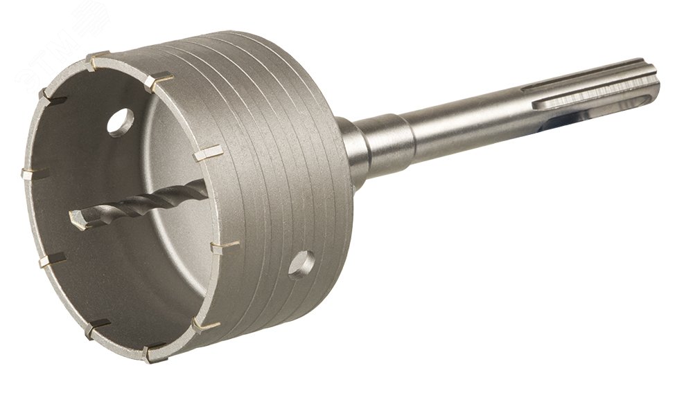 Изображение товара Коронка твердосплавная SDS-Max ударная 100 мм для бетона и кирпича