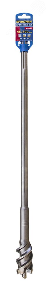 Изображение товара Бур SDS-MAX проломной 45 х 600 мм для ударного сверления бетона и камня