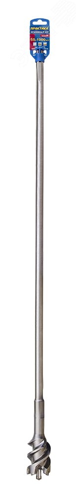 Изображение товара Бур SDS-MAX проломный 55 мм 1000 мм для перфораторов с хвостовиком SDS-Max