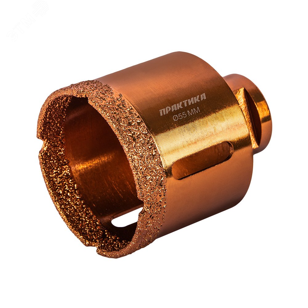 Изображение товара Коронка алмазная для УШМ Эксперт 55 мм 1шт блистер