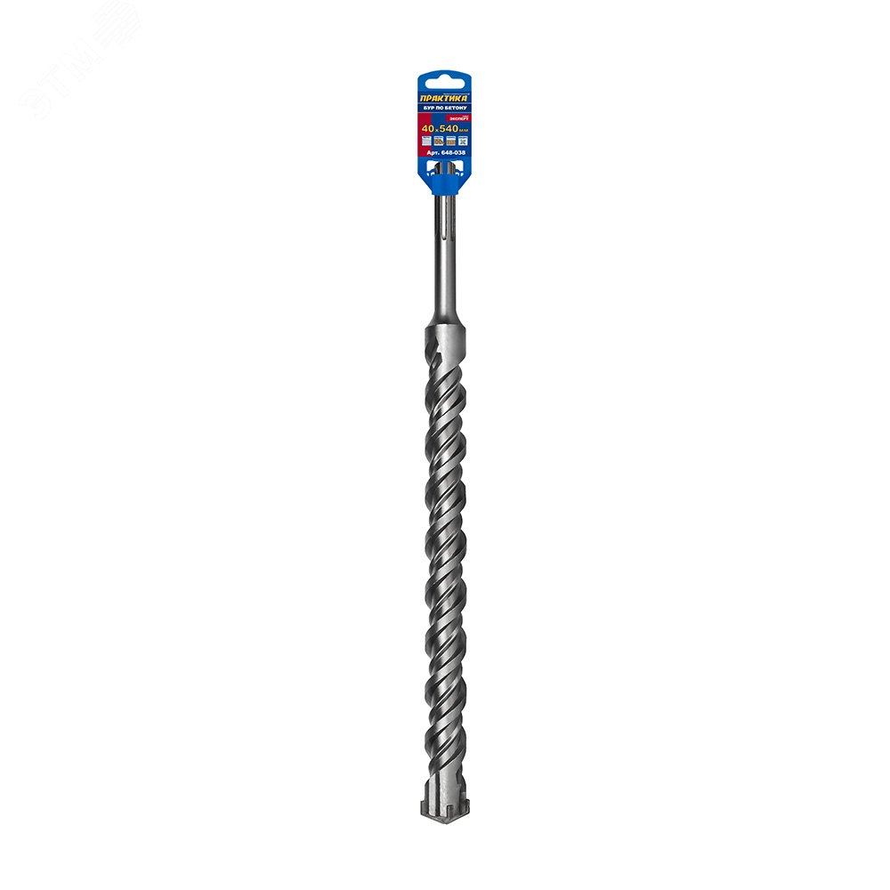 Изображение товара Бур SDS-MAX 40x400-540 мм серия Эксперт по бетону и кирпичу Перфоратор