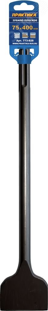 Изображение товара Зубило SDS-MAX плоское 75х400 мм для перфоратора