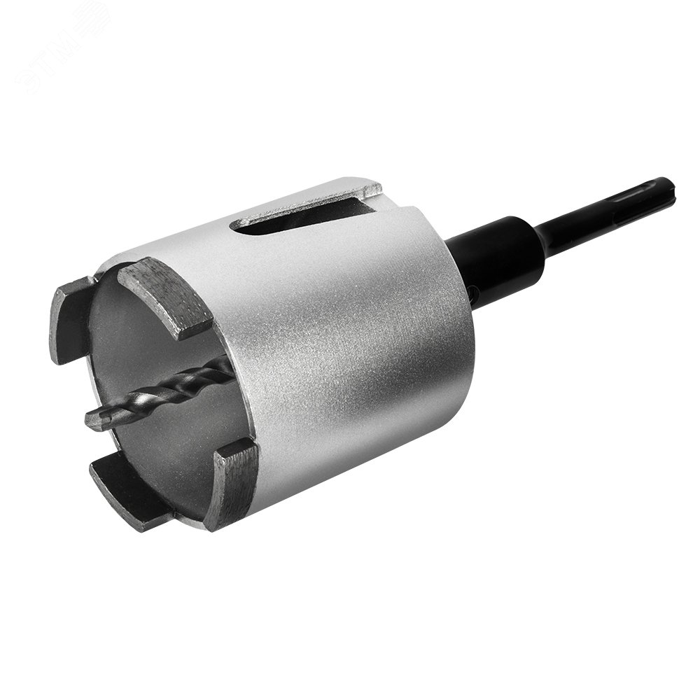 Изображение товара Коронка алмазная по бетону 72 мм SDS-plus безударная Профи