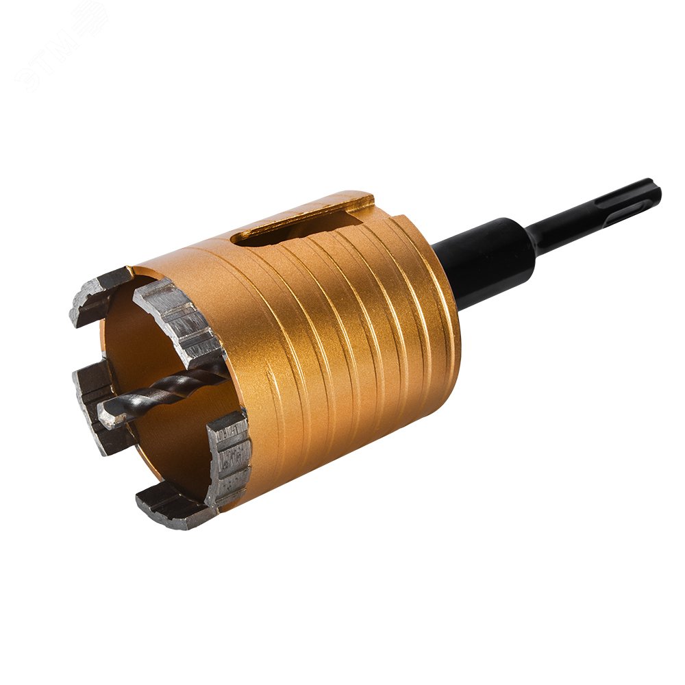 Изображение товара Коронка алмазная по бетону 68 мм SDS-plus турбосегменты ПРАКТИКА