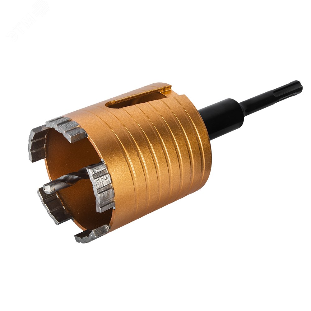 Изображение товара Алмазная коронка по бетону SDS-plus 72 мм безударная ПРАКТИКА