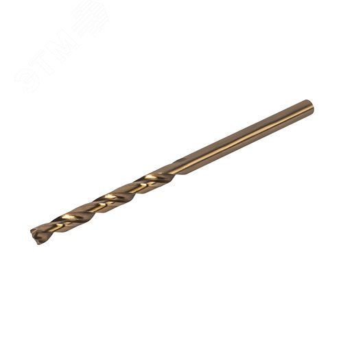 Изображение товара Сверло по металлу кобальтовое, 2,5 х 57 мм Р6М5К5, 1шт, блистер (шт)