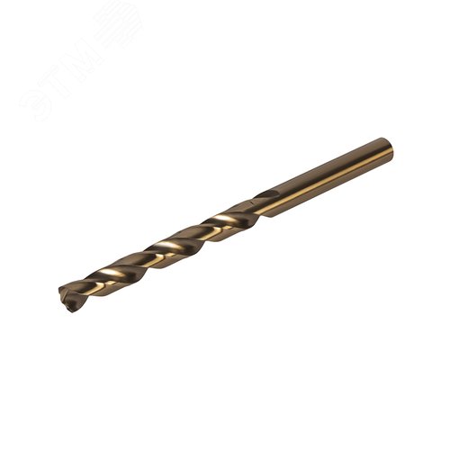 Изображение товара Сверло по металлу кобальтовое, 6,5 х 101 мм Р6М5К5, 1шт, блистер (шт)