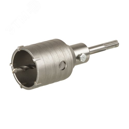 Изображение товара Коронка твердосплавная, SDS- Plus ударная 55 мм, 1шт, клипса (шт)