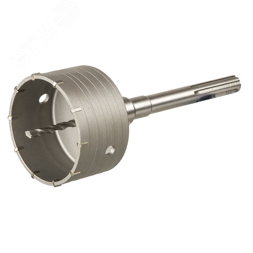 Изображение товара Коронка твердосплавная, SDS-Max ударная 100 мм, 1шт, клипса (шт)