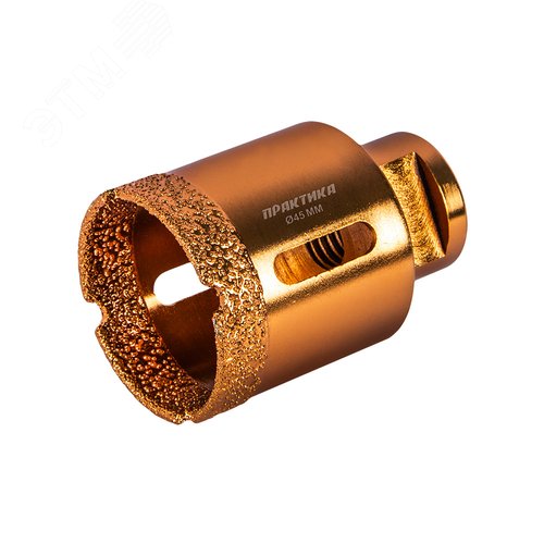 Изображение товара Коронка алмазная для УШМ, Эксперт 45 мм, 1шт, блистер (шт)