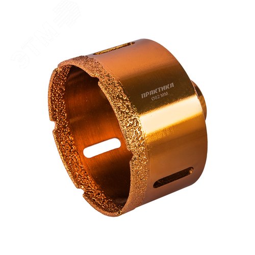 Изображение товара Коронка алмазная для УШМ, Эксперт 82 мм, 1шт, блистер (шт)