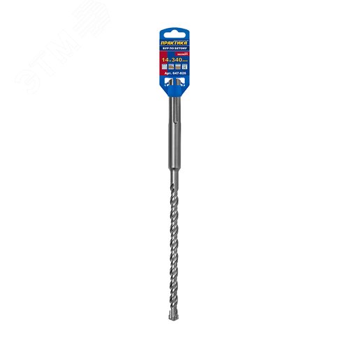 Изображение товара Бур SDS-MAX, 14 х 200-340 мм, КВАДРО, серия Эксперт, по бетону (шт)