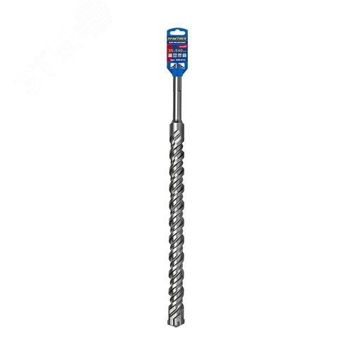 Изображение товара Бур SDS-MAX, 35 х 400-540 мм, КВАДРО, серия Эксперт, по бетону (шт)