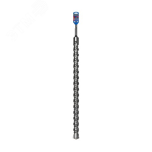 Изображение товара Бур SDS-MAX, 52 х 860-1000 мм, КВАДРО, серия Эксперт, по бетону (шт)