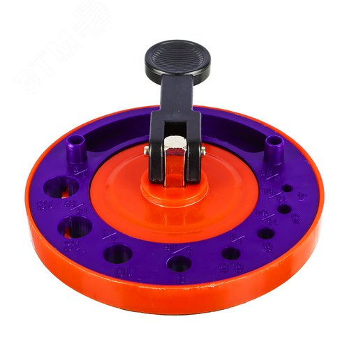 Изображение товара Кондуктор для сверления, от 4 до 13 мм для алмазных коронок, пластиковый (шт)