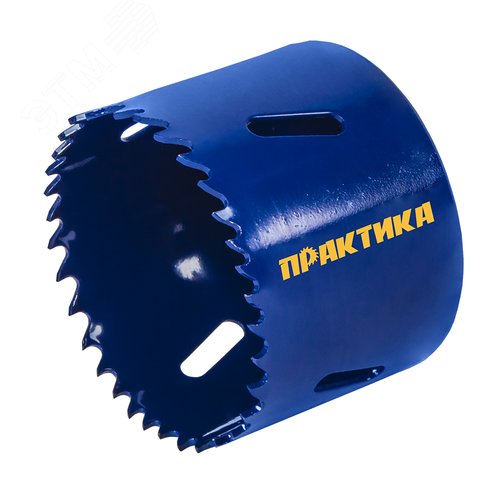 Изображение товара Коронка биметаллическая, 60 мм, 1шт, клипса (шт)