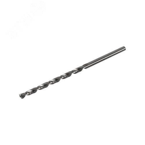 Изображение товара Сверло по металлу удлиненное, Р6М5 4,0 х 119 мм, 1шт, блистер (шт)
