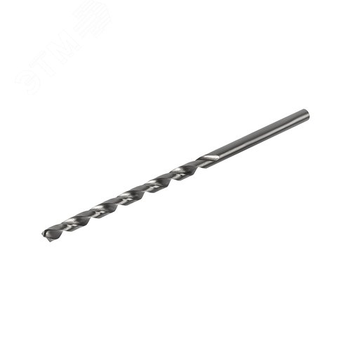 Изображение товара Сверло по металлу удлиненное, Р6М5 4.5 х 126 мм, 1шт, блистер (шт)
