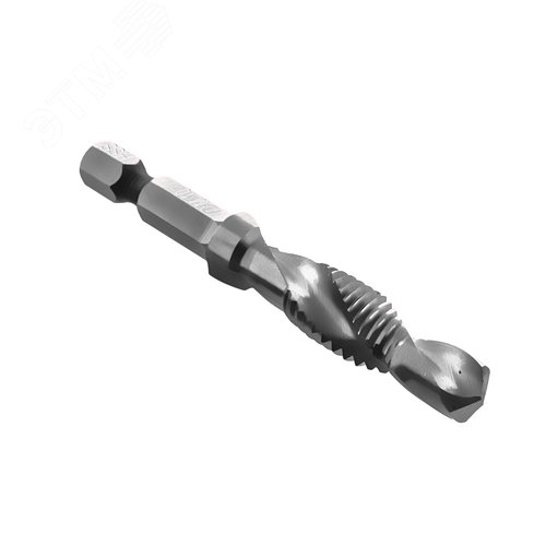 Изображение товара Сверло метчик, М10 шаг 1,5, длина 72 мм, хвостовик HEX 1-4', блистер (шт)