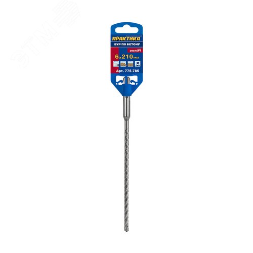 Изображение товара Бур SDS-plus, 6 х 150-210 мм, Х-тип серия Эксперт по бетону (шт)