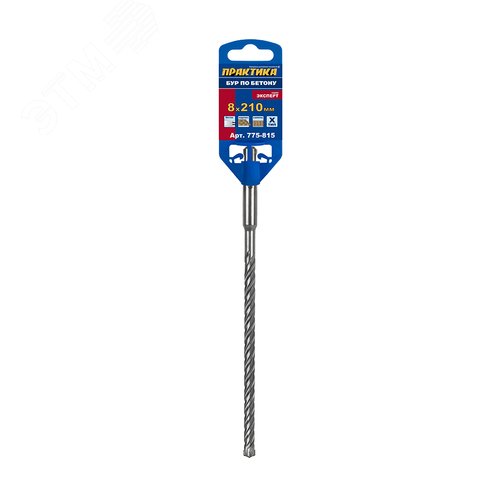 Изображение товара Бур SDS-plus, 8 х 150-210 мм, Х-тип серия Эксперт по бетону (шт)
