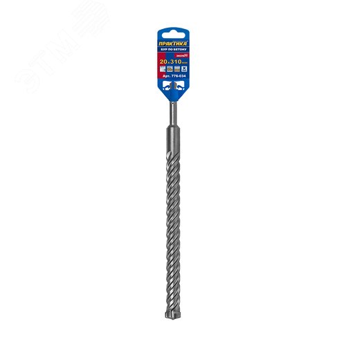 Изображение товара Бур SDS-plus, 20 х 250-310 мм, Х-тип серия Эксперт по бетону (шт)