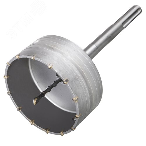 Изображение товара Коронка твердосплавная, SDS-Max ударная 125 мм, 1шт, клипса (шт)