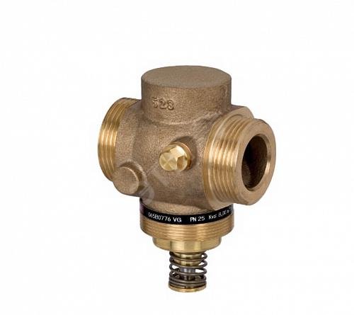 Изображение товара Клапан регулирующий бронза VG Ду 15 Ру25 Kvs=2.5м3/ч НР G3/4 Danfoss