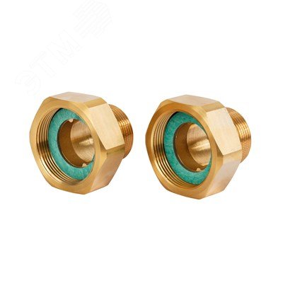 Комплект присоединительных фитингов Ду15 НР R1/2 Ру25 G3/4