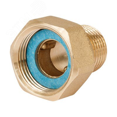 Фитинг резьбовой для клапанов ASV, AB-QM, AQT Ду20 R3/4 G1 НР, латунь