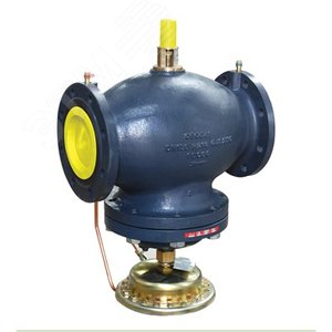 Клапан комбинированный/балансировочный AQF Ду150  фл 4-6бар Kvs=58.0-145.0м3/ч с измерительными ниппелями, чугун