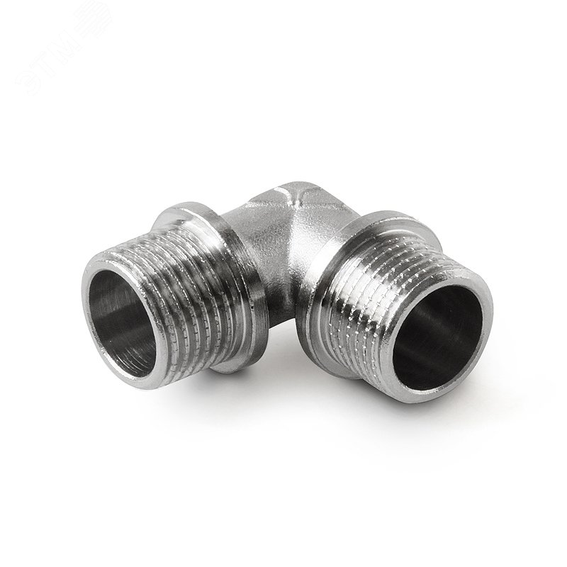 Изображение товара Латунный угольник НН 1/2 для трубопроводных систем 90 градусов PRO AQUA