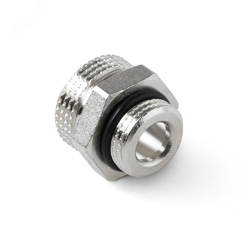 Изображение товара Латунный резьбовой ниппель переходной с евроконусом 1/2x3/4E PRO AQUA